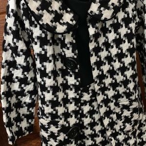 Bonnie Jean little girls size 7, 2 pc houndstooth dress set. Pre-owned. Like new